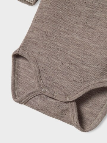 NAME IT Rompertje/body 'NBFWang' in Beige