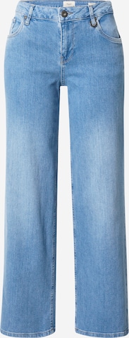 PULZ Jeans Wide leg Jeans 'EMMA' in Blauw: voorkant