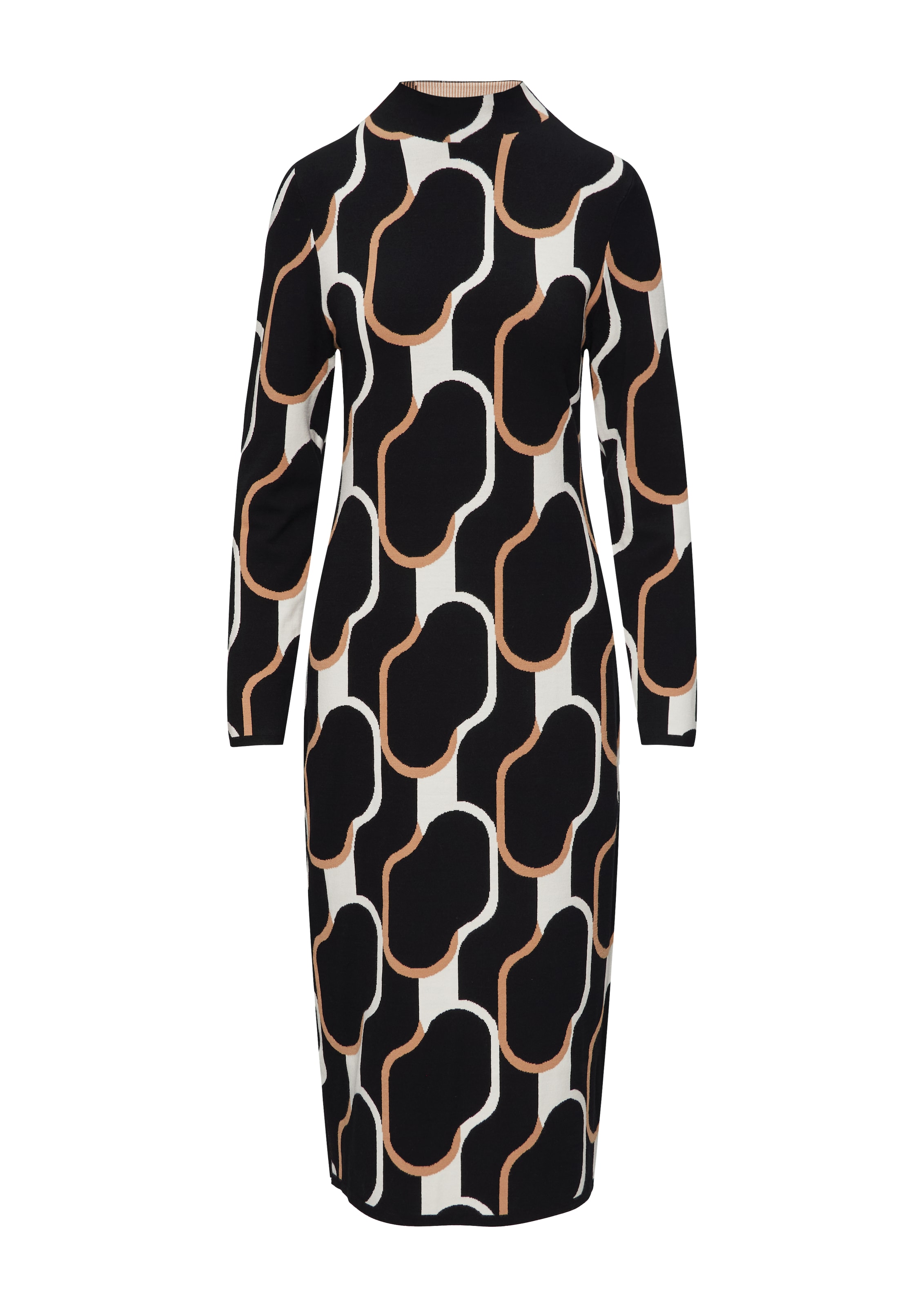 s.Oliver BLACK LABEL Jurk in Zwart: voorkant