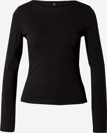 Trendyol - Camisa em preto: frente