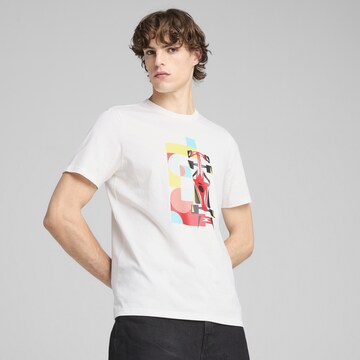 PUMA Performance shirt 'Scuderia Ferrari Race' in White: front