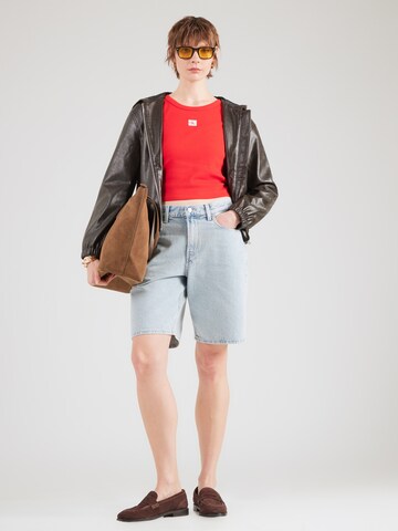 Calvin Klein Jeans Regular Tussenjas in Bruin