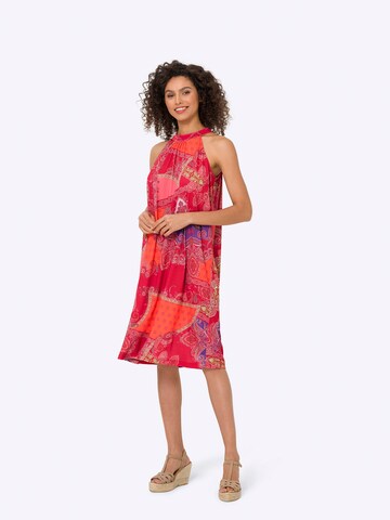 heine Dress in Red: front