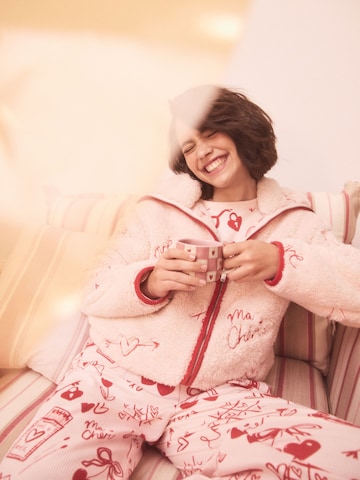 Veste en polaire Next en blanc