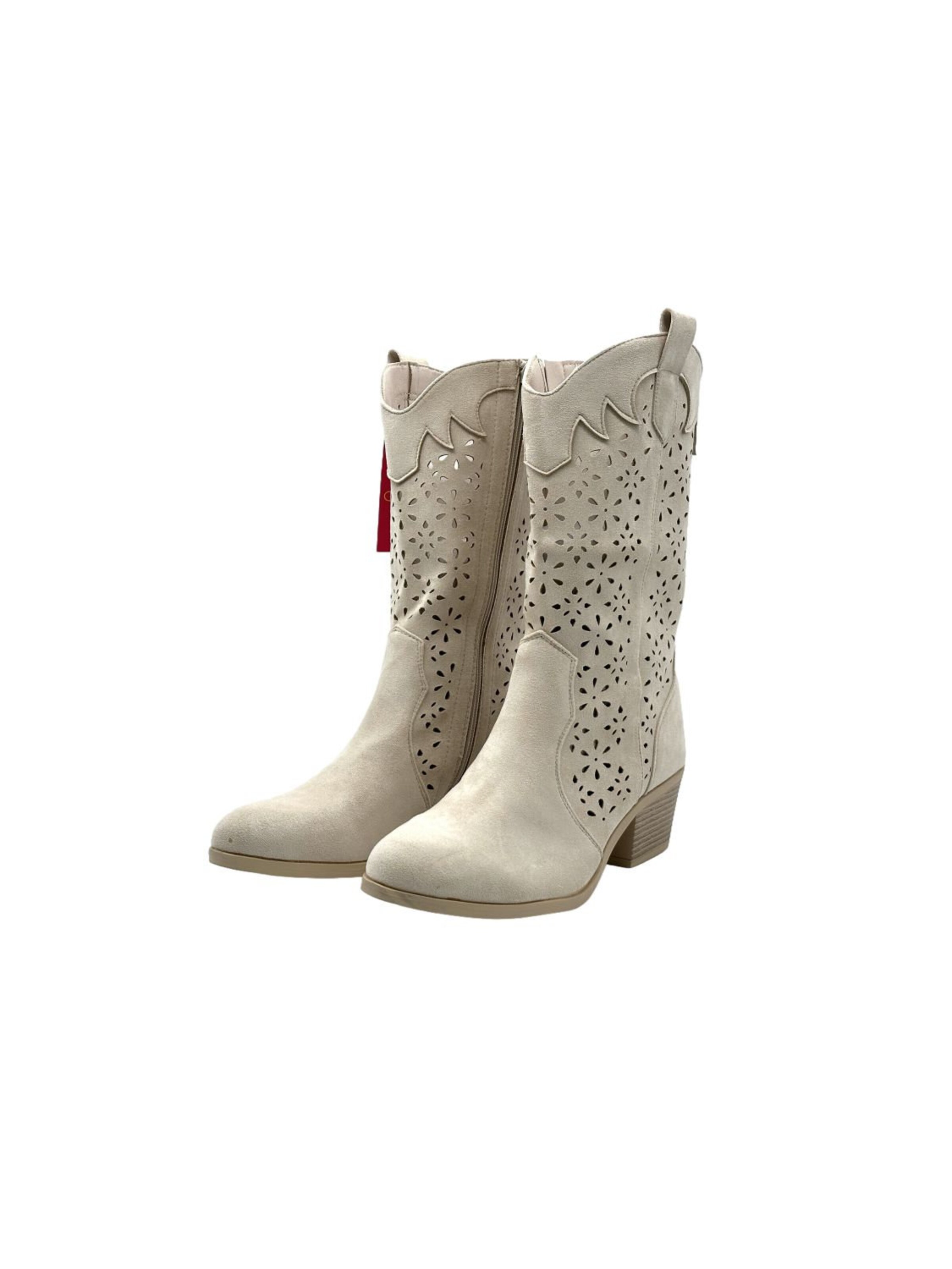 Nowaland Ankle Boots‌‌‌‌‌‌‌ in Beige