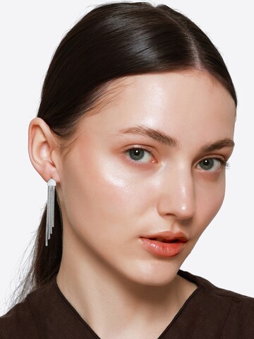 Boucles d'oreilles 'Sabin' Heideman en argent : devant