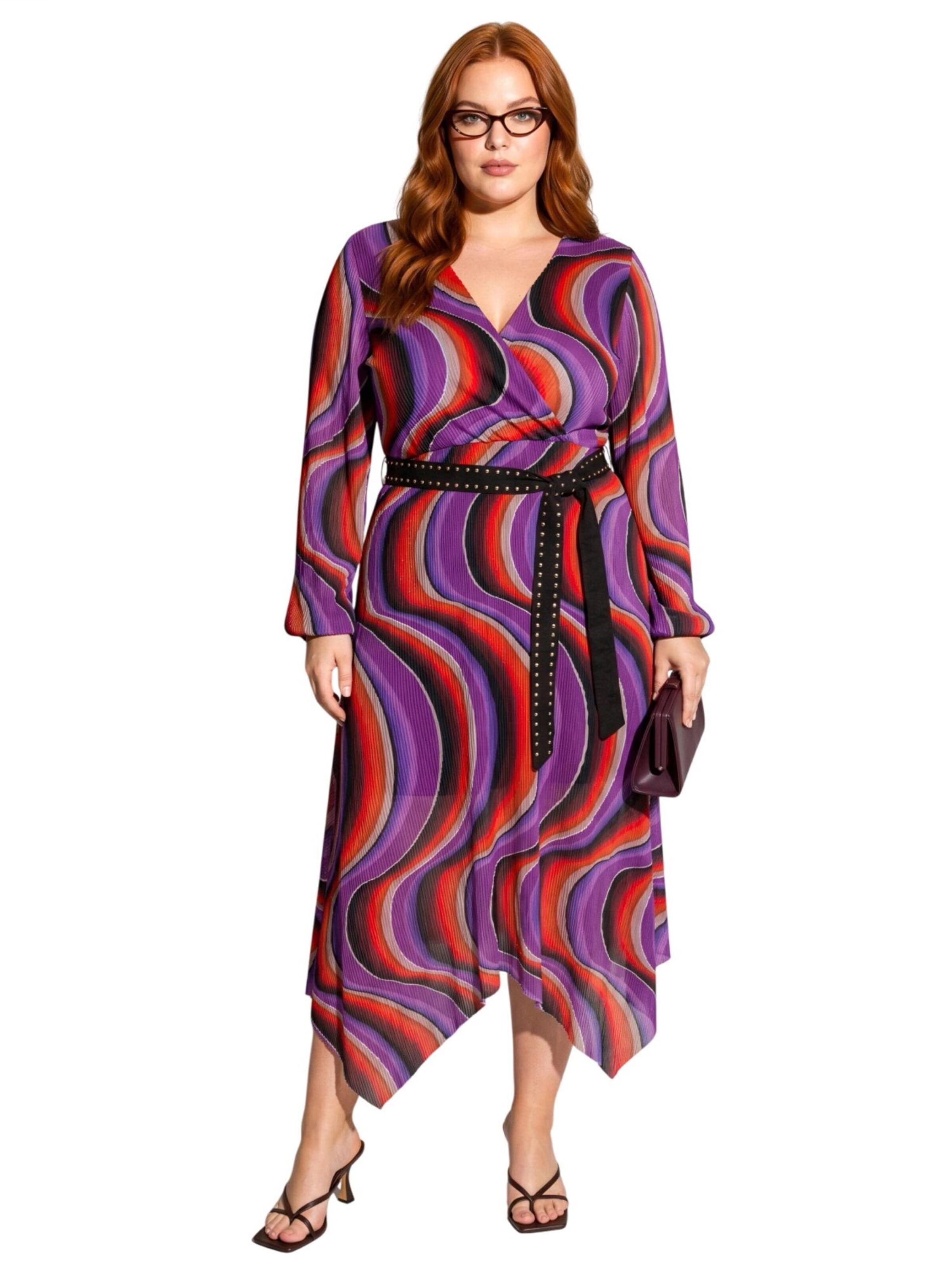 Shape Of You Dress in Purple