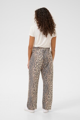 CULTURE Loosefit Bukser i beige