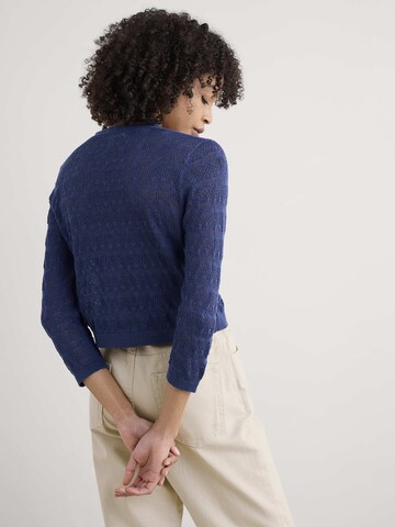 Seasalt Cornwall Cardigan 'Sweet Day' i blå