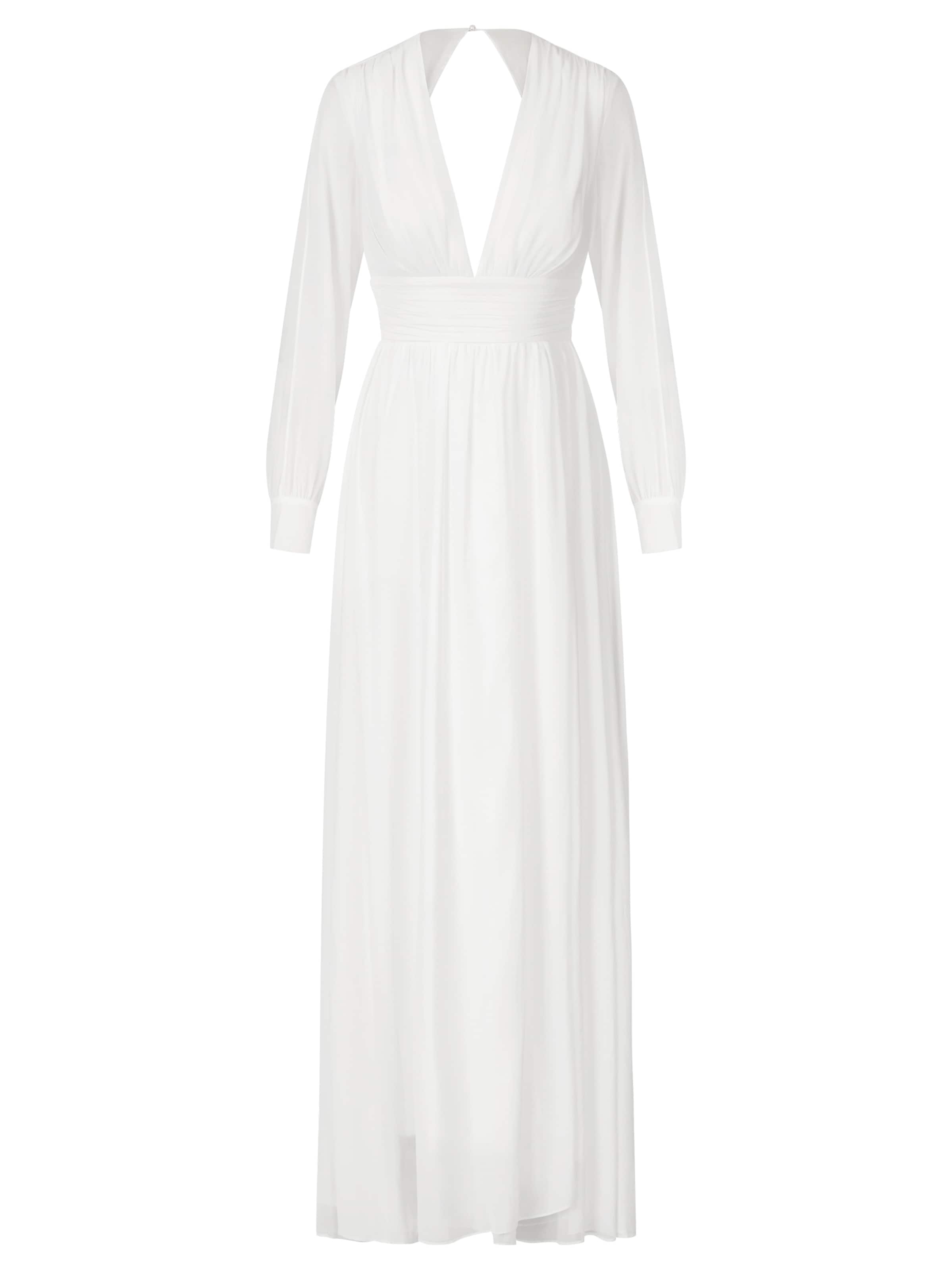 Kraimod Robe de soirée en blanc, Vue avec produit