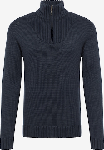 MO Sweater in Blue: front