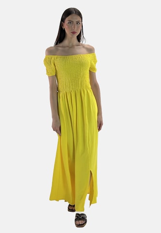 Elara Sommerkjole i gul