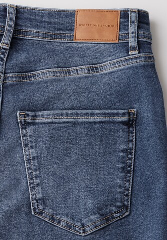 Street One Studio Skinny Jeans in Blau