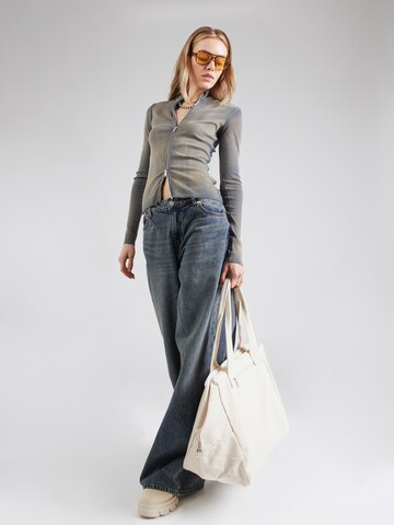 WEEKDAY Sweatjacke in Blau