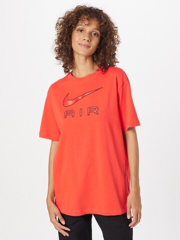 NIKE Funkční tričko 'Air' – oranžová: přední strana