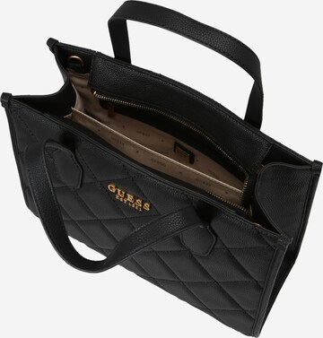 GUESS Handtasche 'Silvana' in Schwarz