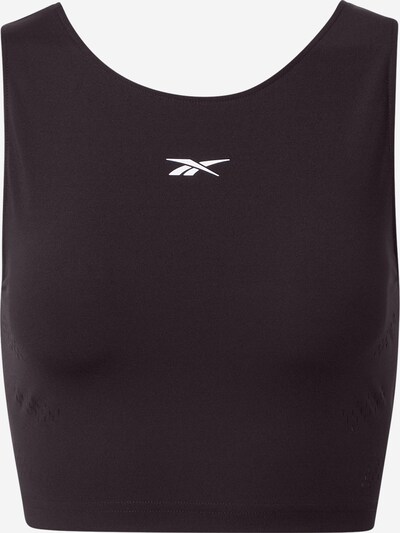 REEBOK Sporttop in schwarz / weiß, Produktansicht