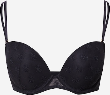 GUESS Push-up BH 'ELAINE' in Zwart: voorkant