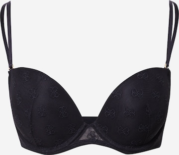 GUESS - Push-up Soutien 'ELAINE' em preto: frente