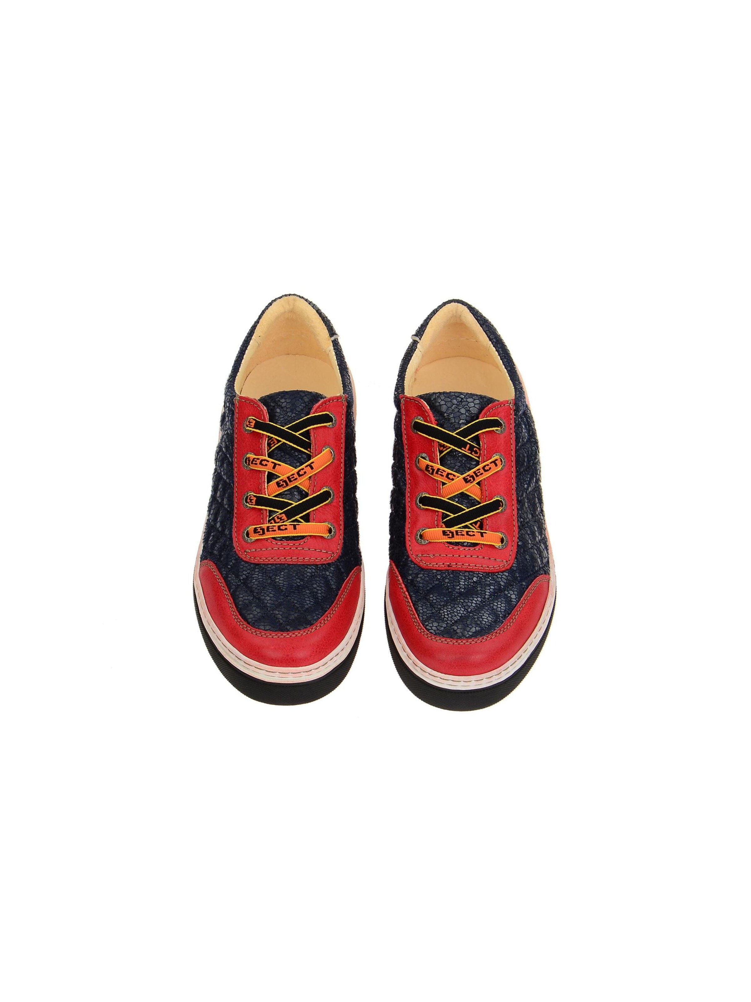EJECT Schnürschuh 'Eject Feeling Schuhe rot blau mix 18072'‌‌‌‌‌‌‌‌‌‌ in Rot