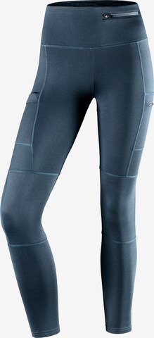LASCANA ACTIVE Skinny Športové nohavice - Modrá: predná strana