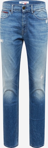 Tommy Jeans - Skinny Vaquero 'Simon' en azul: frente