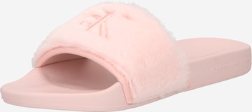 rozā Calvin Klein Jeans Ādas čības 'Fanny': no priekšpuses