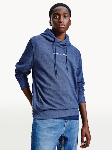 Tommy Jeans Sweatshirt 'Essential' in Blue: front