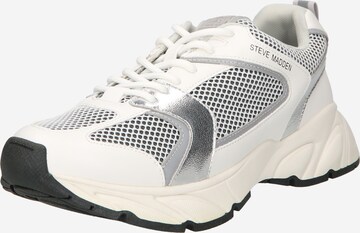 Sneaker bassa 'Standout' di STEVE MADDEN in bianco: frontale