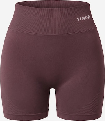 Vimor Leggings 'Joy Scrunch Shorts' in Purple: front