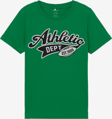 NAME IT Shirt 'KASVEND' in Green: front