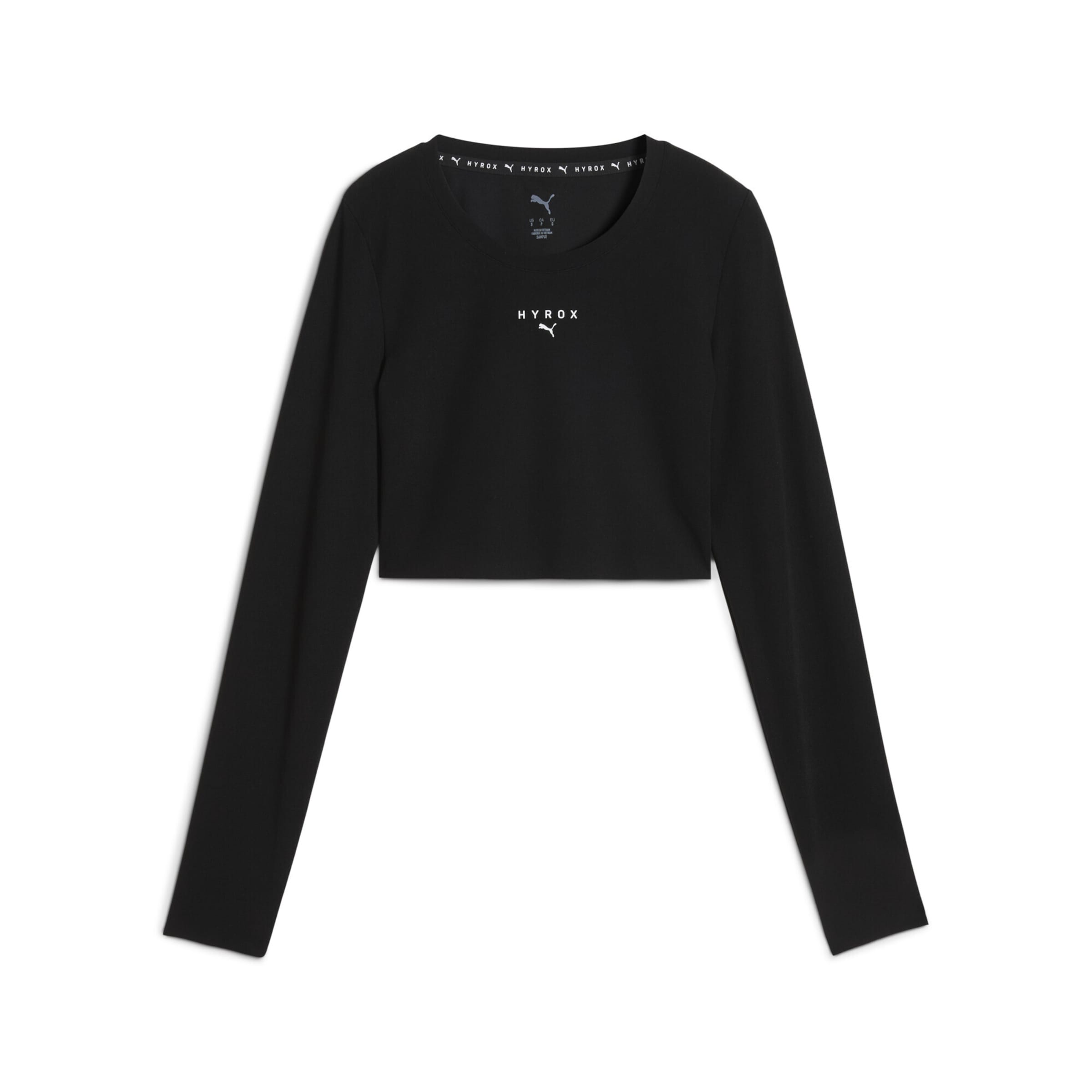 PUMA Sportshirt  'Puma x Hyrox Shapeluxe' in Schwarz: Vorderseite