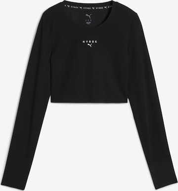 PUMA Sportshirt 'Puma x Hyrox Shapeluxe' in Schwarz: Vorderseite