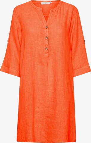 Robe 'Bellis' Cream en orange : devant