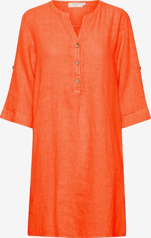 Cream Dress 'Bellis' in Orange: front