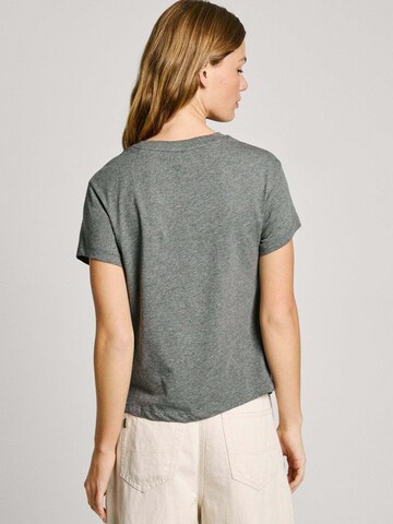 T-shirt 'Gaia' Pepe Jeans en gris