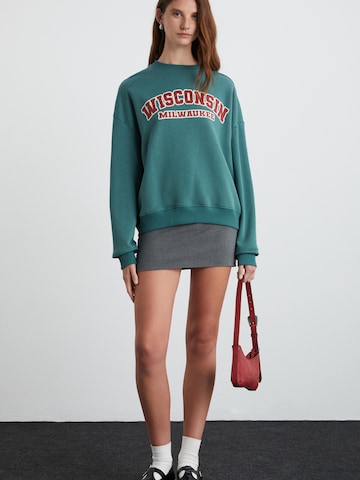 Sweat-shirt Grimelange en vert