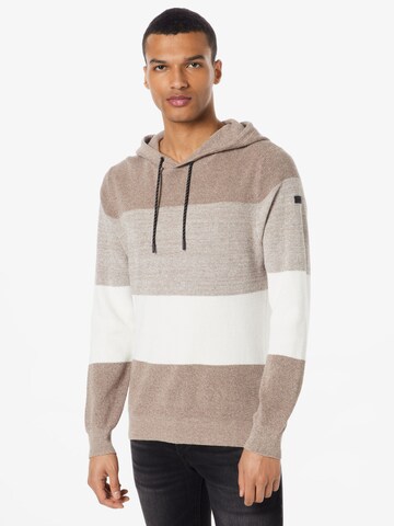 Pull-over 'Julian' Key Largo en beige : devant