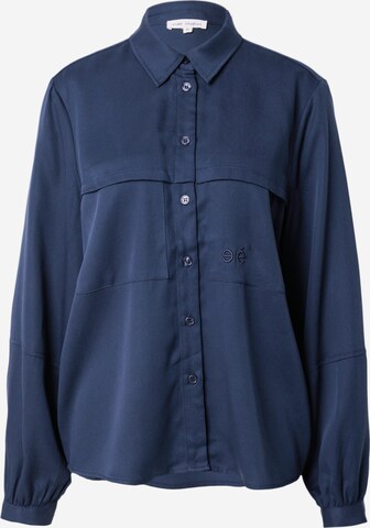 Esmé Studios Blouse 'Molly' in Blauw: voorkant