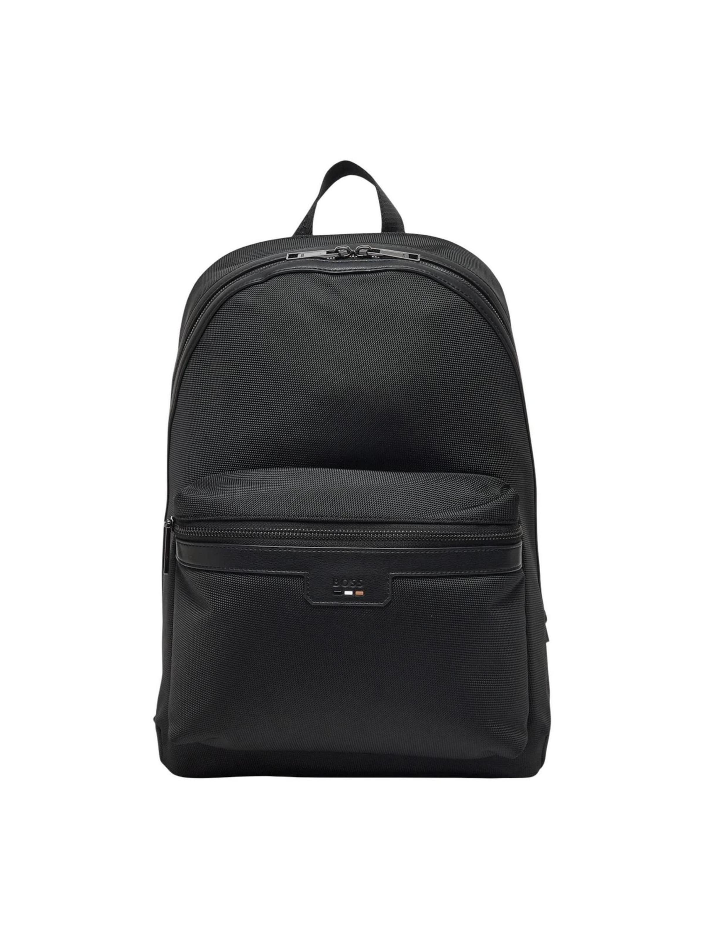 BOSS Backpack 'Ray_N_Backpack 10269724 50536170' in Black: front