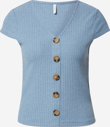 ONLY Shirt 'NELLA' in Blauw: voorkant