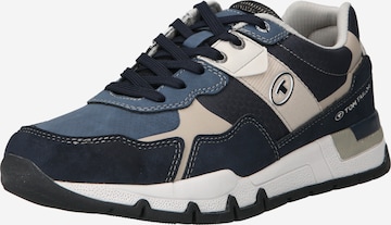 TOM TAILOR Sneakers in Blue: front