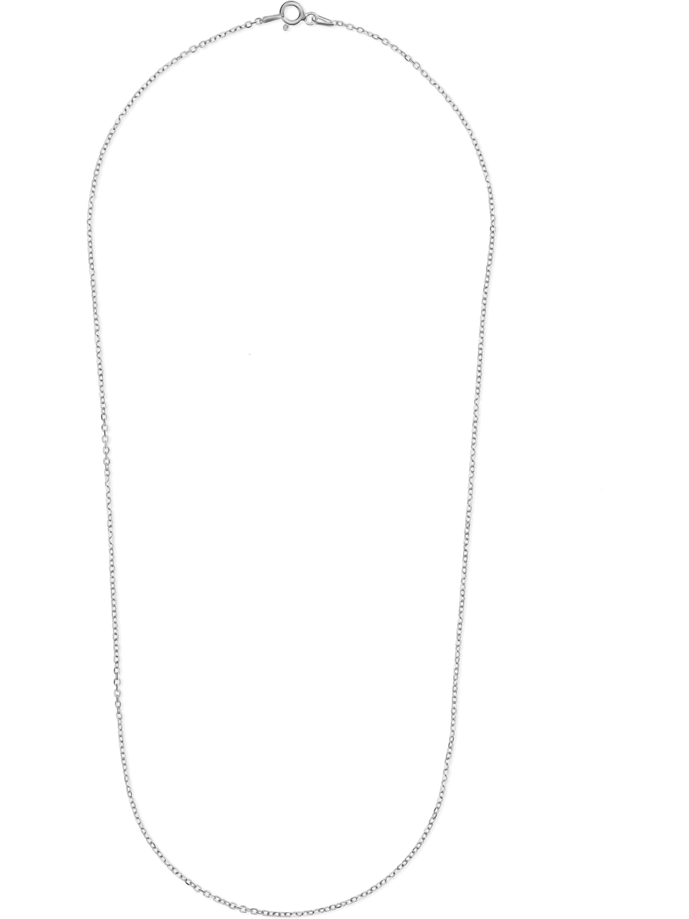 FAVS Necklace in Silver: front