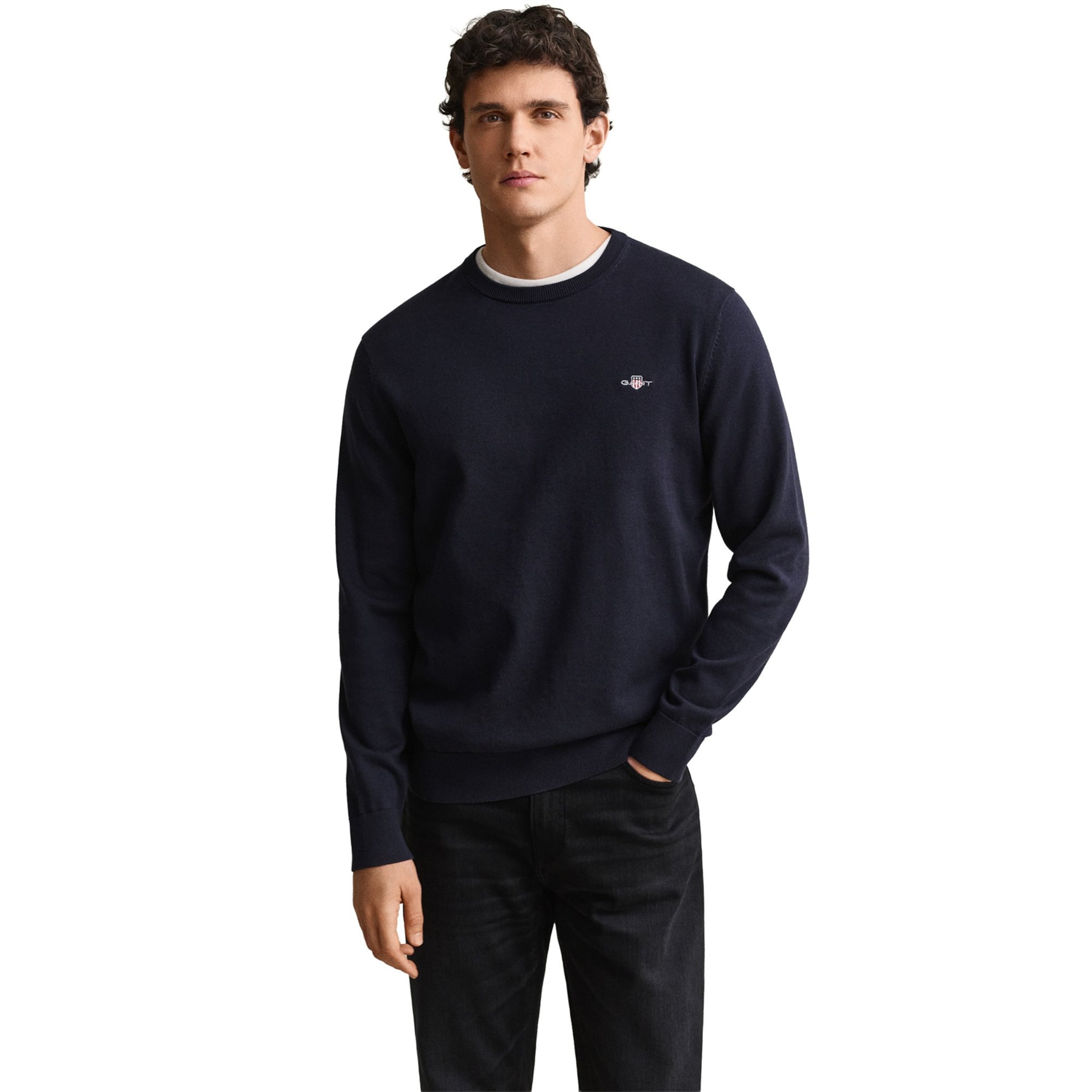 Pullover di GANT in blu: frontale