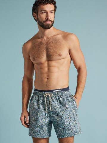 IUMAN Intimissimi Board Shorts in Blue