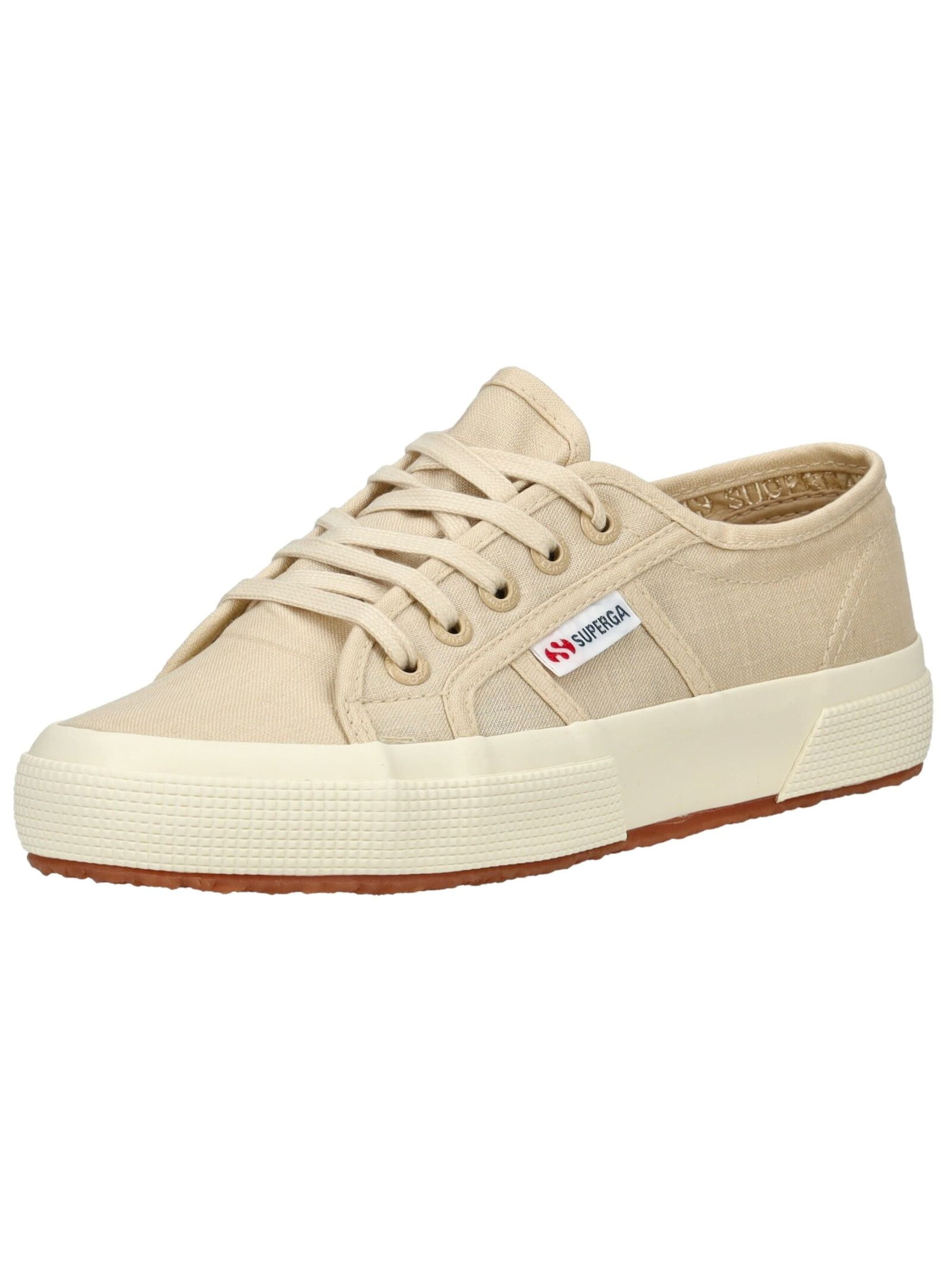 Sneaker bassa di SUPERGA in beige: frontale