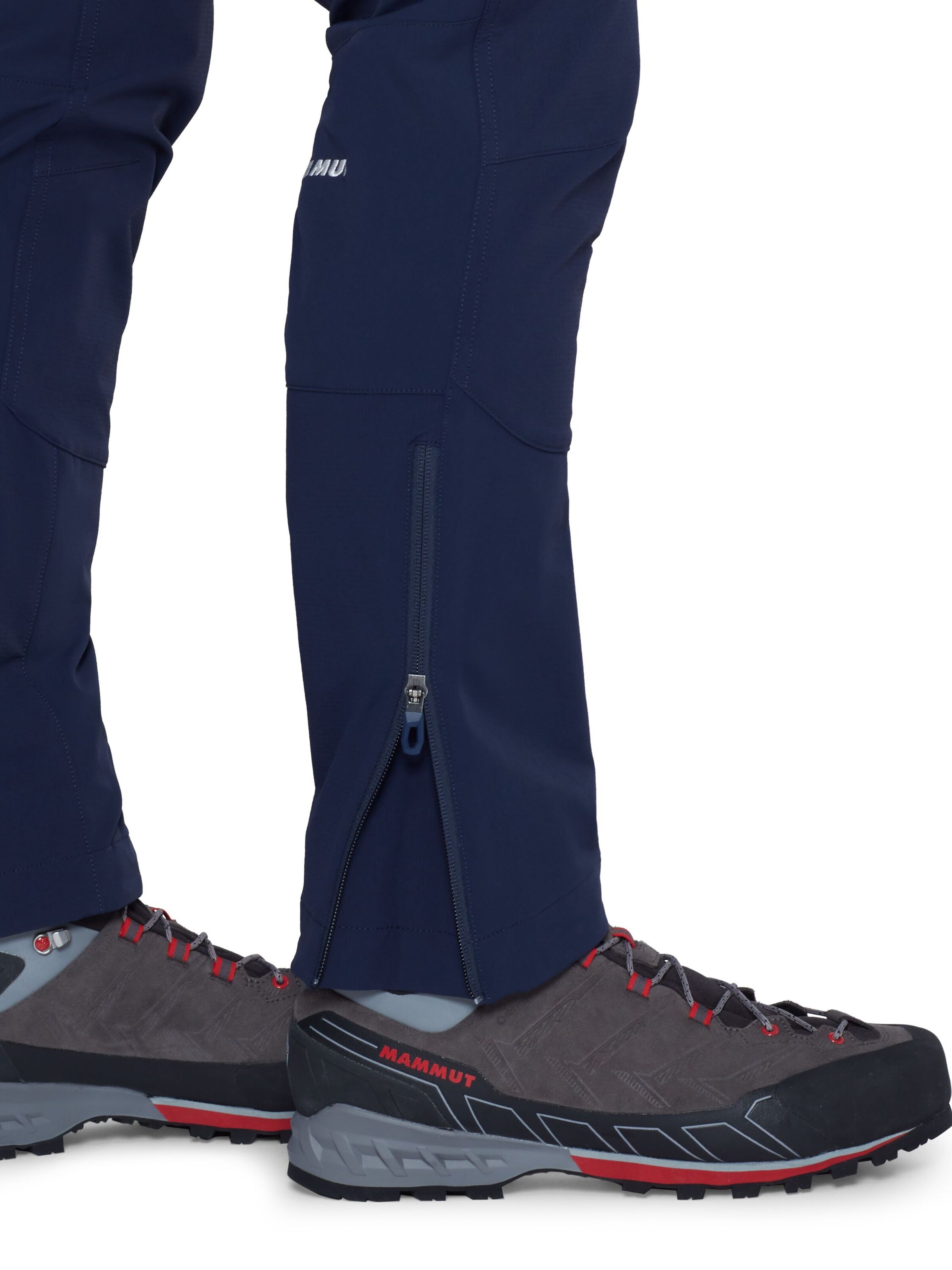 MAMMUT Regular Outdoor Pants in Blue