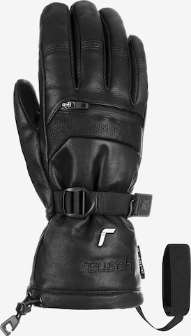 REUSCH Athletic Gloves in Black