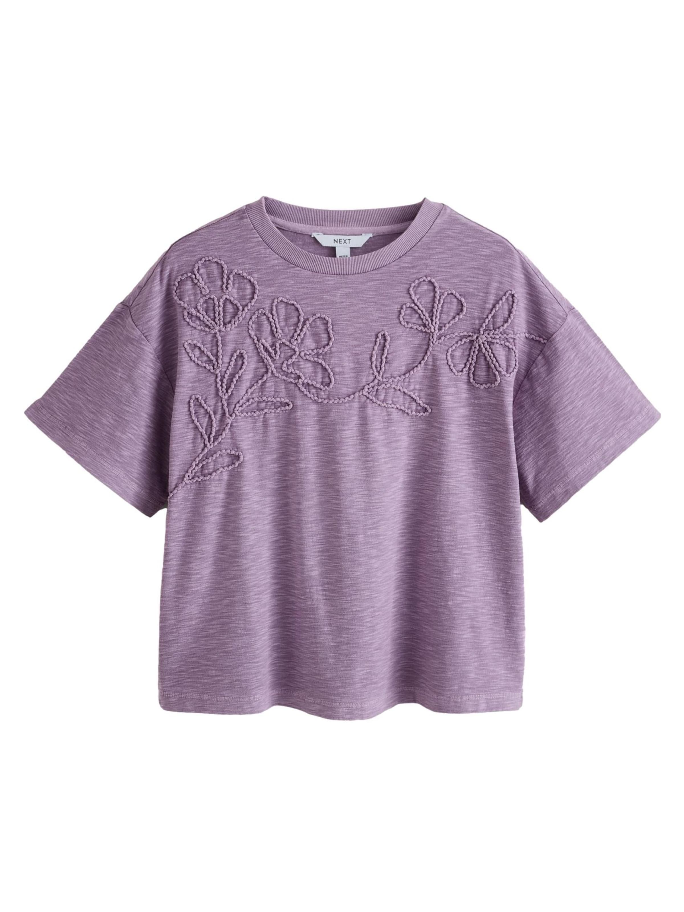 Next Μπλουζάκι σε λιλά: μπροστά