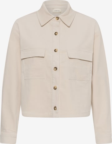 Cream Between-season jacket in Beige: front